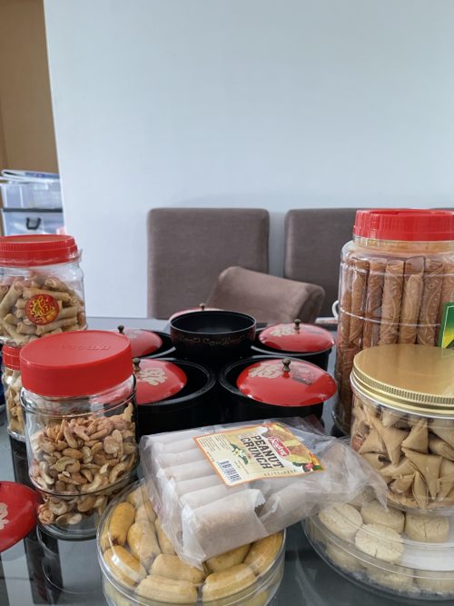 Snacks for Chinese New Year celebration