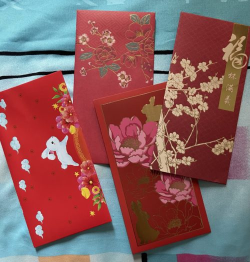 Red envelopes for Chinese New Year
